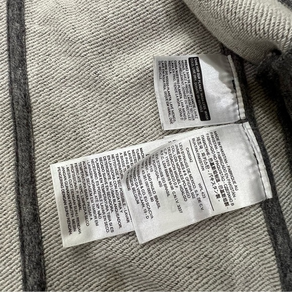 Levi's French Terry Cotton (Soft) Gray Snap Stretch  Trucker Jacket, Women's Sm - Picture 7 of 13